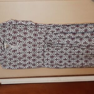 Loft Outlet Womens Xl Tie Waist Dress